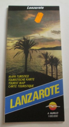 Mappa turistica vintage grande