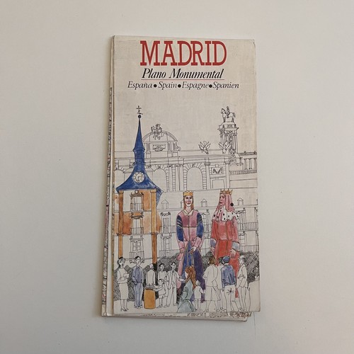Tourist map madrid plano - tourist,