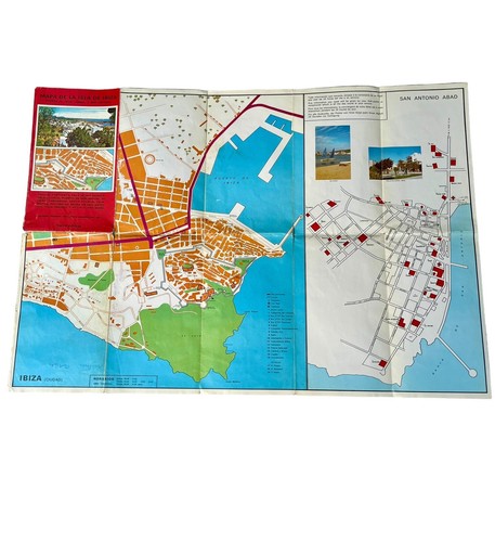 Brochure viaggio mappa