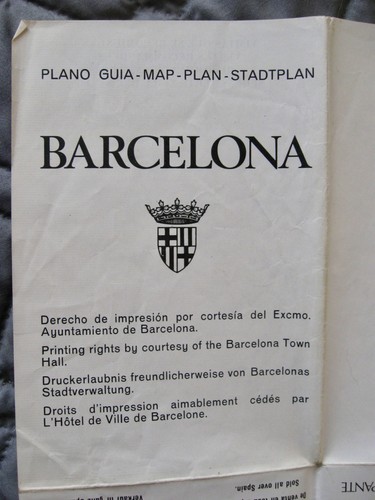 Barcellona spagna 1971 - barcellona,,