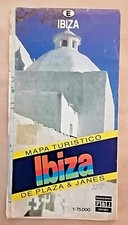 1987 VINTAGE MAPPA TURISTICA