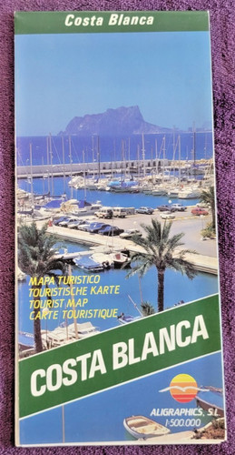 Costa blanca spagna mappa - costa,