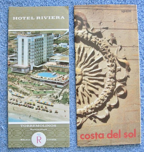 Brochure vintage costa del - del, sol
