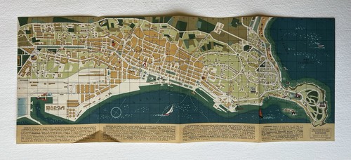 1958 santander spagna mappa - 1958,