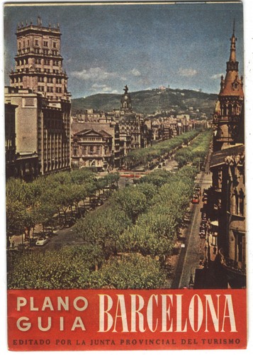 Barcellona mappa guida - barcellona.,
