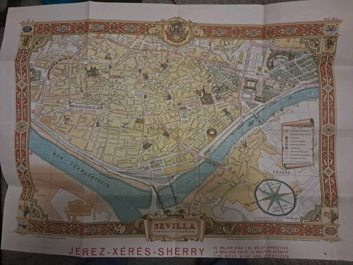 Mappa turistica spagna - mappa,