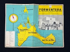 Mappa turistica vintage 1969
