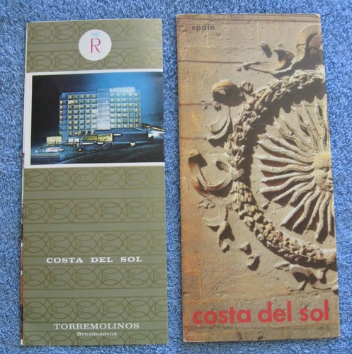 Brochure vintage costa - brochure, del